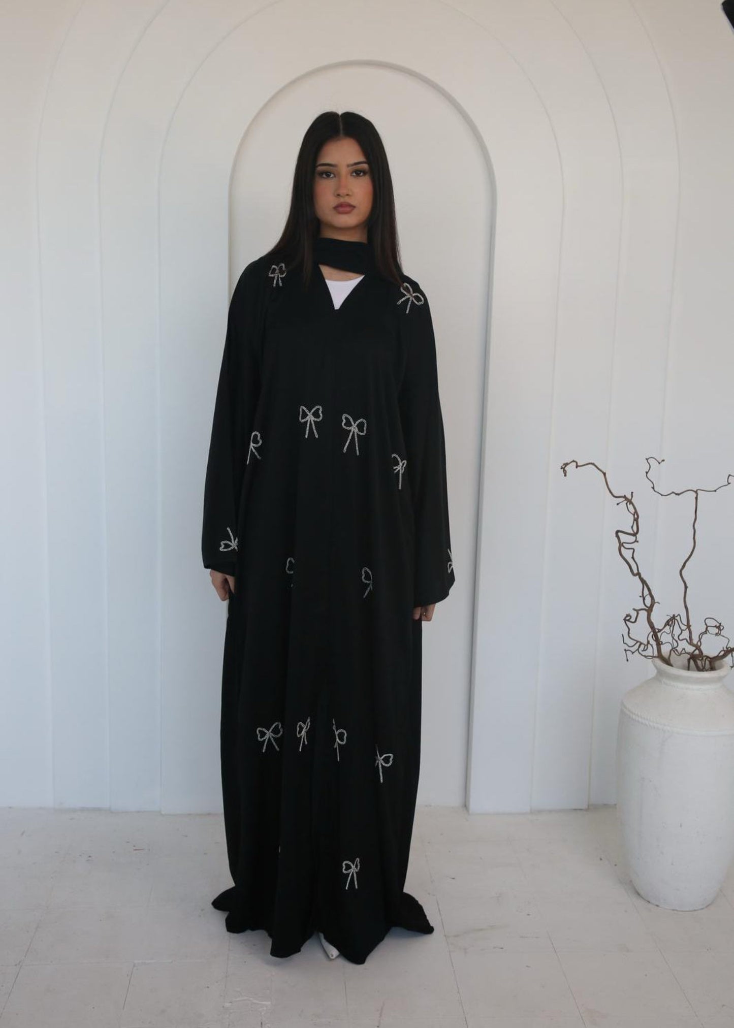 Layan ليان Black Abaya