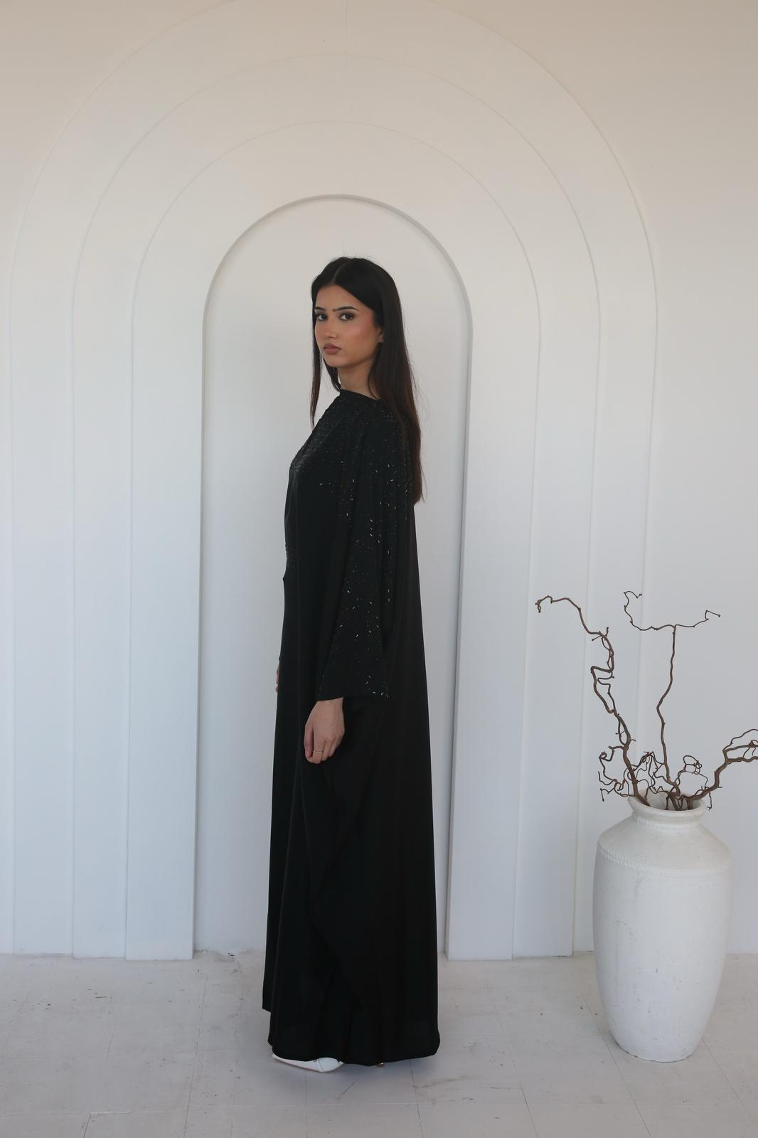 Salwa سلوى Black Abaya