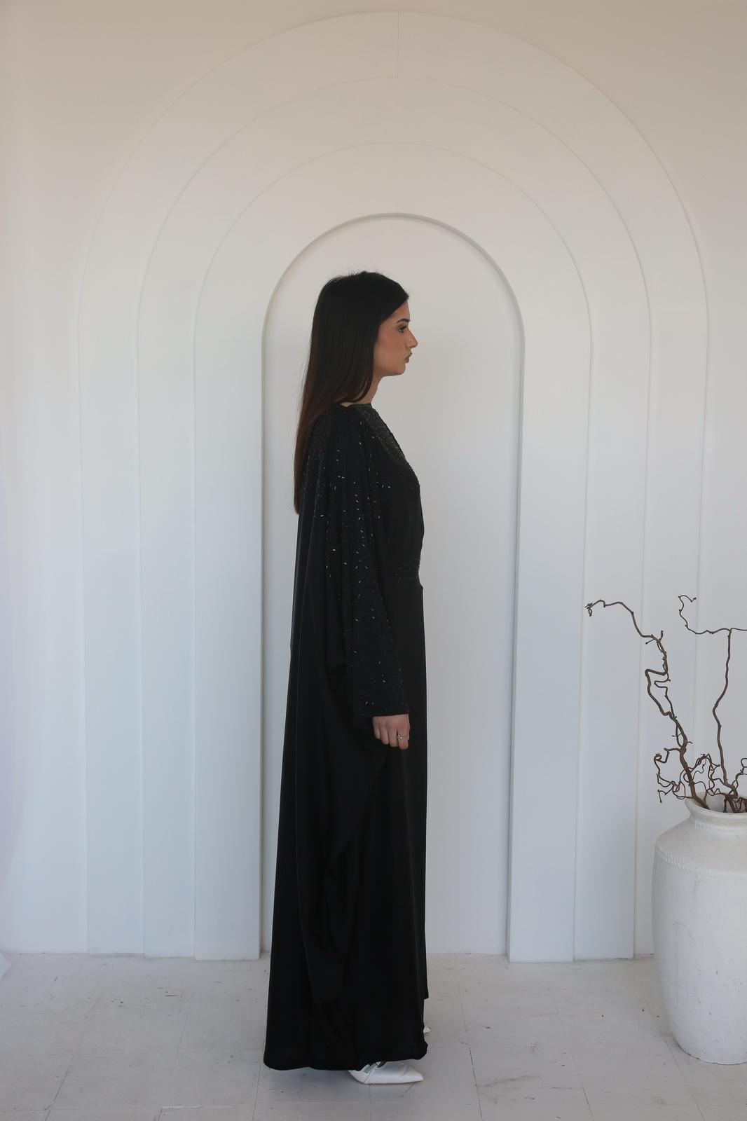 Salwa سلوى Black Abaya