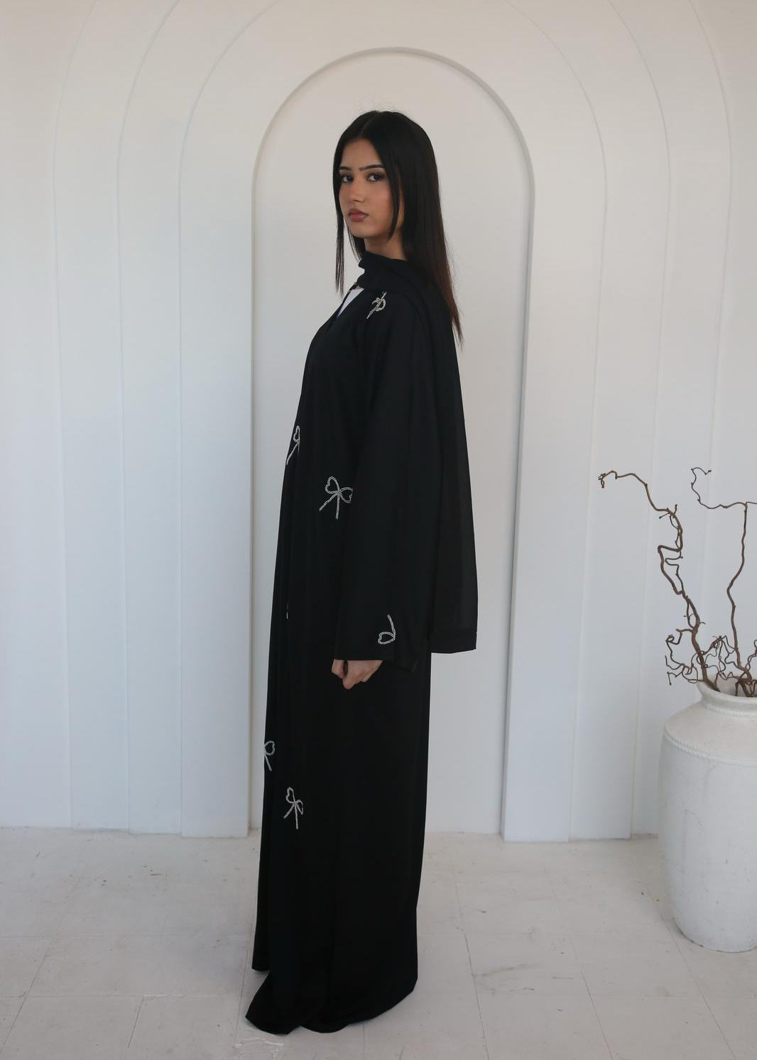 Layan ليان Black Abaya