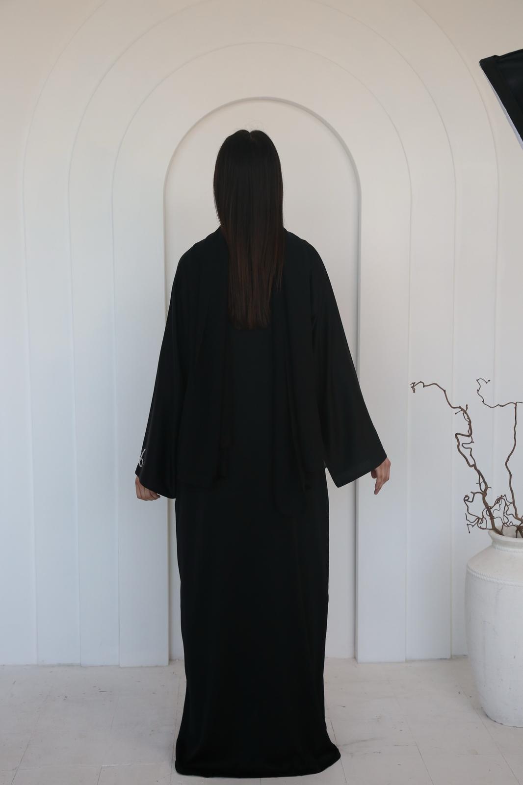 Layan ليان Black Abaya